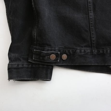 90s Levis 70507 Black Denim Jacket  MADE IN USA