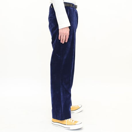 Velvet Boots-cut Pants