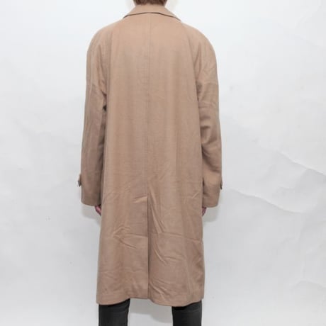Silky Cashmere Balmacaan Coat