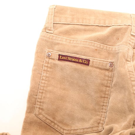 Levi's Velour Bootcut Pants