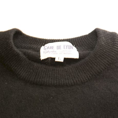 Cashmere Knit Sweater Black