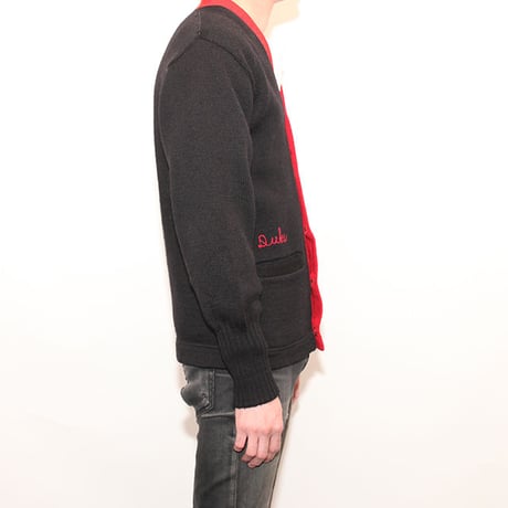 Vintage Lettered Cardigan