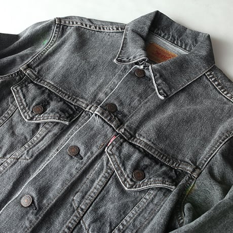 Levis Black Denim Trucker Jacket