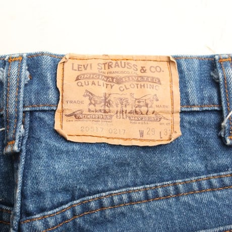 1980's Levi's 20517-0217 Denim Pants