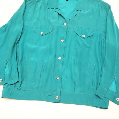 Silk Trucker Jacket