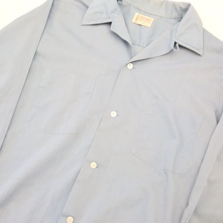 60's TOWN CRAFT Open Collar L/S Shirt