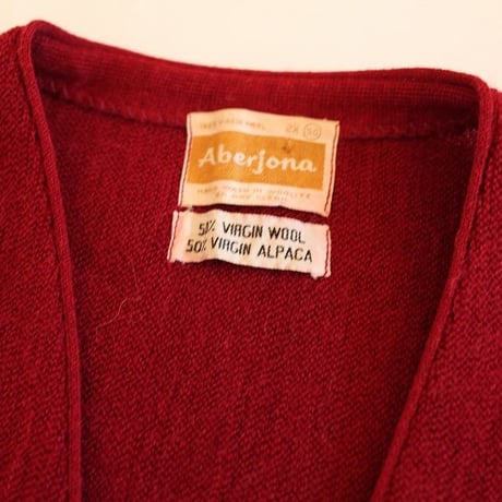 Vintage Alpaca Wool Cardigan