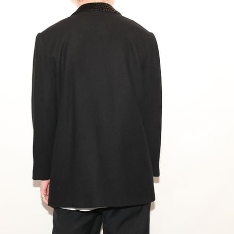 Fabric Switched Tailored Jacket