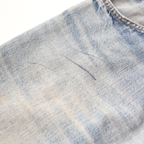 70's Levi's 646  Damaged Flare Denim Pants