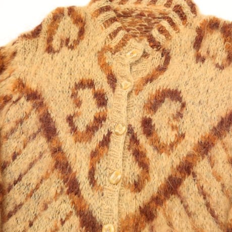 Vintage Mohair Knit Cardigan
