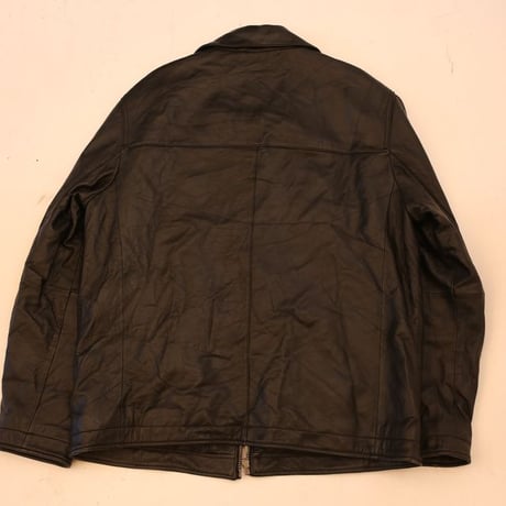 Perry Ellis Black Lambskin Jacket