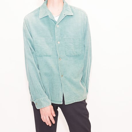 50s Vintage Corduroy L/S Shirt