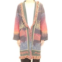 Fringe Design Gobelin Coat