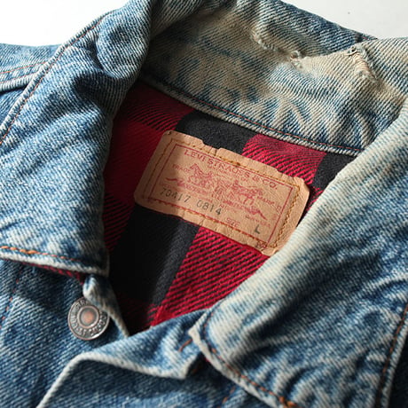 Levis Denim Jacket　ネルライナー付き