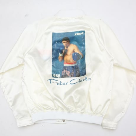 90's S-Cup Peter Aerts Nylon Satin Jacket