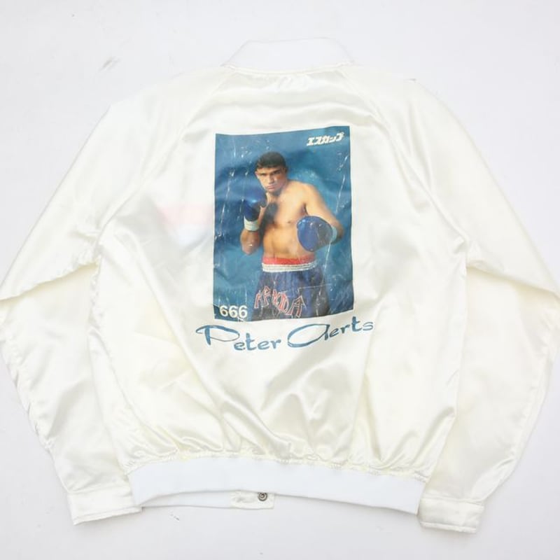 トップス aere vintage satin coat 90's S-Cup Peter Aerts Nylon Satin Jacket | Strato