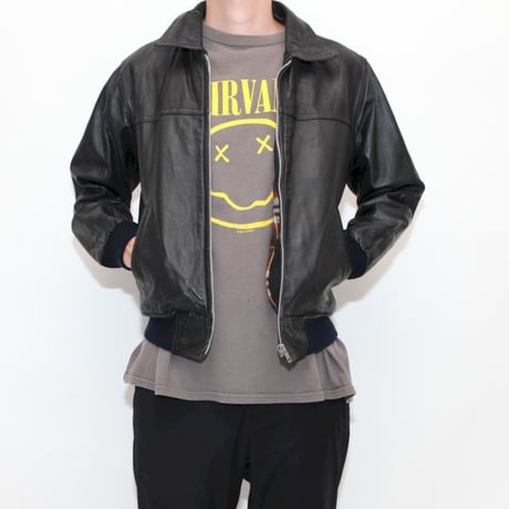 Single Leather Jacket