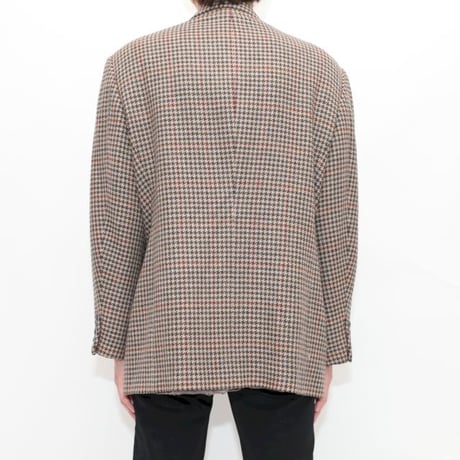 Hound's Tooth Tailored Jacket  MADE IN ITALY