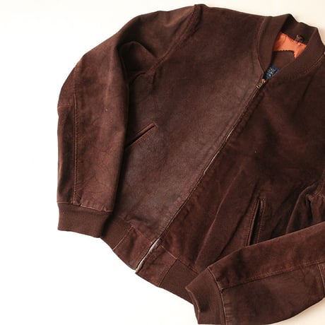 Suede Leather Jacket Made in England