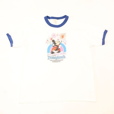 80's Disneyland's Hollywood Bowl Ringer T-Shirt