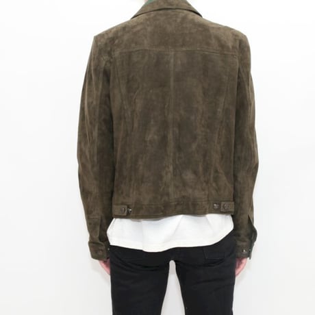 Suede Trucker Jacket