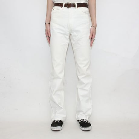 Levi's 517 White Denim Pants