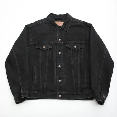 90s Levis 70507 Black Denim Jacket  MADE IN USA