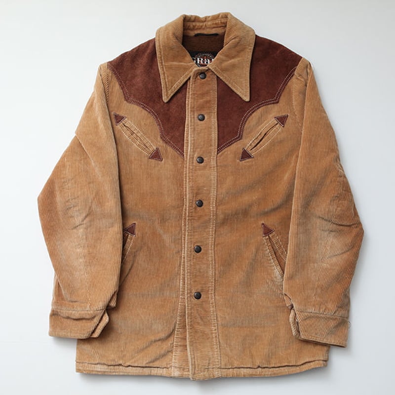70’S　TOWNCRAFT　 コーデュロイウエスタンジャケット ベージュ TOWNCRAFT / 70S RANCHER COAT