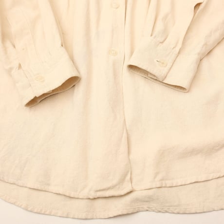 Silk L/S Shirt Pleats Design