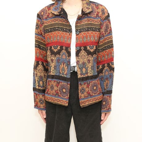Coldwater Creek Tapestry Jacket MADE IN USA