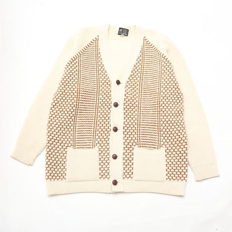 Vintage Wool×Nylon Knit Cardigan