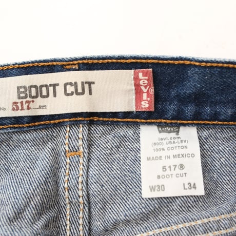 Levi's 517 Boots Cut Denim Pants