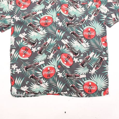 Rayon Aloha Shirt "Coca-Cola"