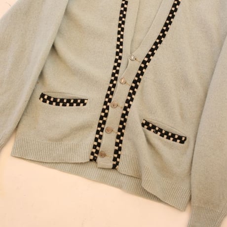 Vintage Lambs Wool Knit Cardigan