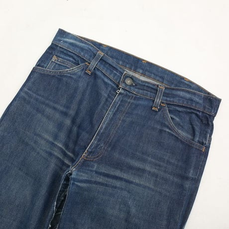 Euro Levi's Remake Denim Pants Flared Silhouette