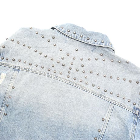 Studs Design Denim Jacket