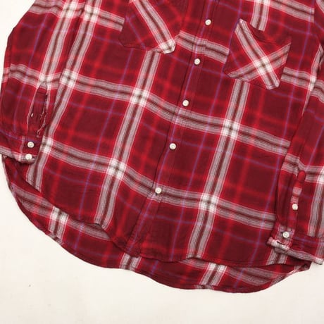 Rayon Checked Pattern Shirt