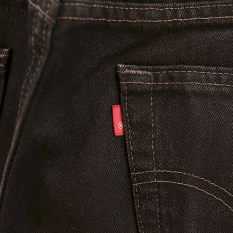 Levi's 517 Black Denim Pants MADE IN USA