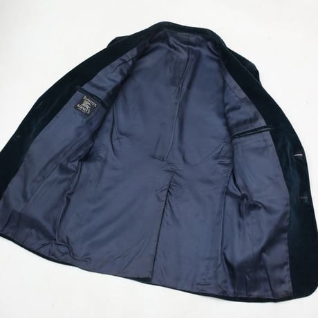 Vintage Burberry's Velour Tailored Jacket