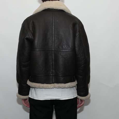 Vintage B-3 Mouton Leather Jacket