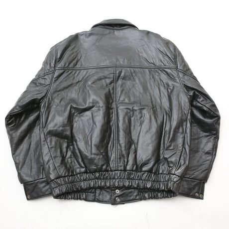 Black Lamb Leather Jacket MADE IN ITALY
