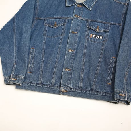 2000s Disney Denim Jacket "Millennium Mickey"
