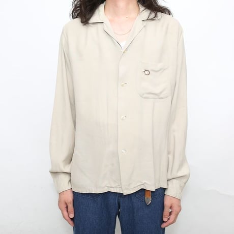 60s VAN HEUSEN Rayon Loop Shirt