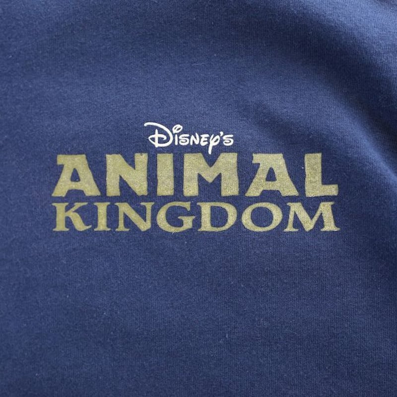 Disney Animal Kingdom Short Sleeve White-black Men's