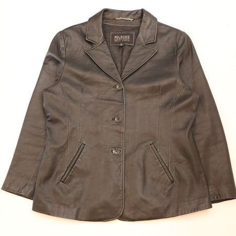 Wilsons Black Leather Jacket