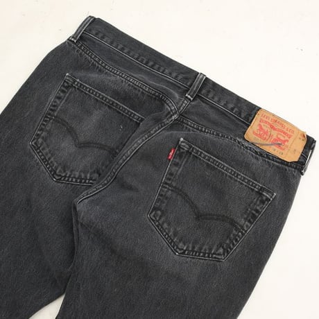 Levi's 501 Black Denim Pants