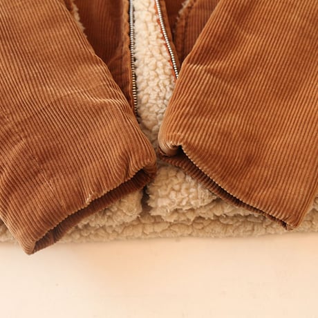 Corduroy Boa Jacket  