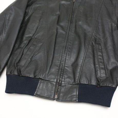 Vintage Single  Leather Jacket