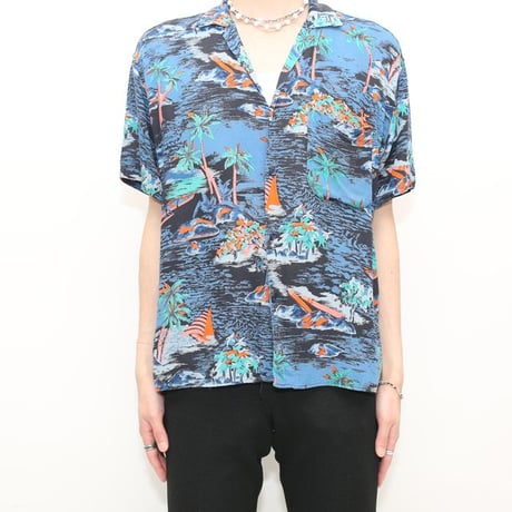 Rayon Aloha S/S Shirt MADE IN ITALY