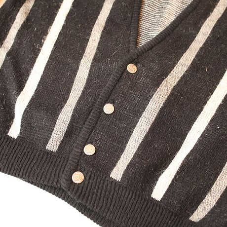 Stripe Knit Cardigan
